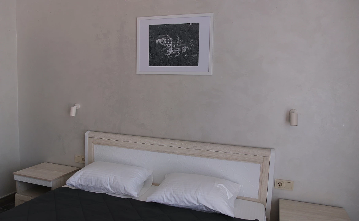 Двухместный номер с одной двуспальной кроватью. Вилла Абхазия. Цандрипш