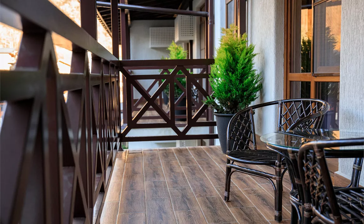 Фэмили с балконом. Отель "Панорама Ачишхо". Красная Поляна