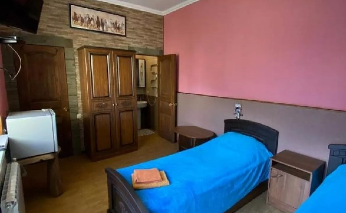 Двухместный номер с 2 отдельными кроватями и душем. Гостевой дом Тихая Прохлада. Красная Поляна