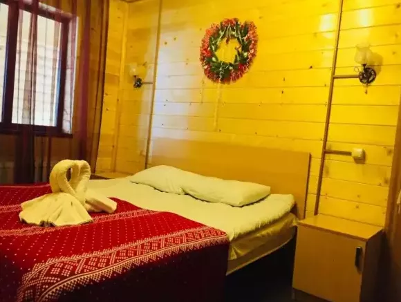 Альпийский домик. Отель «Фотон». Домбай-гостиницы