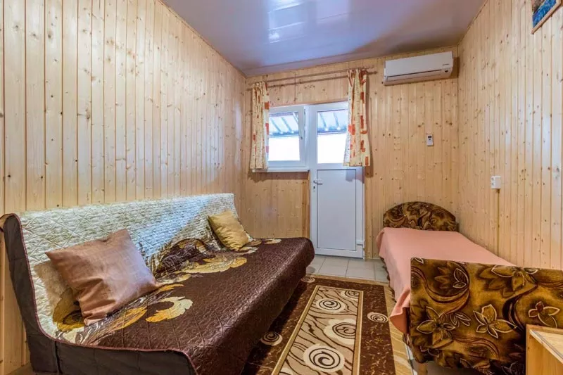 Трехместный номер Эконом. Гостевой дом «Катрин»       . Джубга