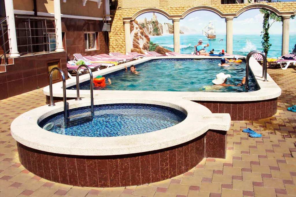 . Отель "Марсель". Витязево . Отель "Марсель". Витязево