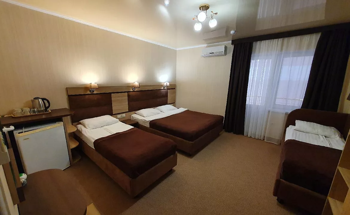 4-х местный стандарт. Отель Золотой **. Саки