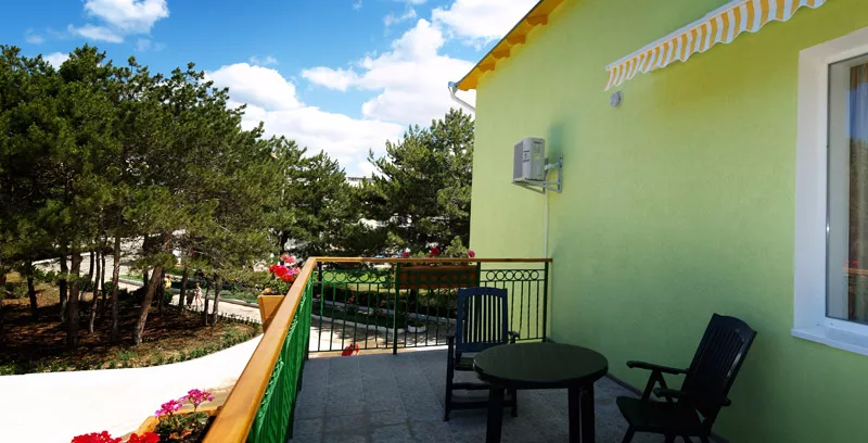 Двухкомнатные двухместные апартаменты. Пансионат «Волна Люкс». Севастополь