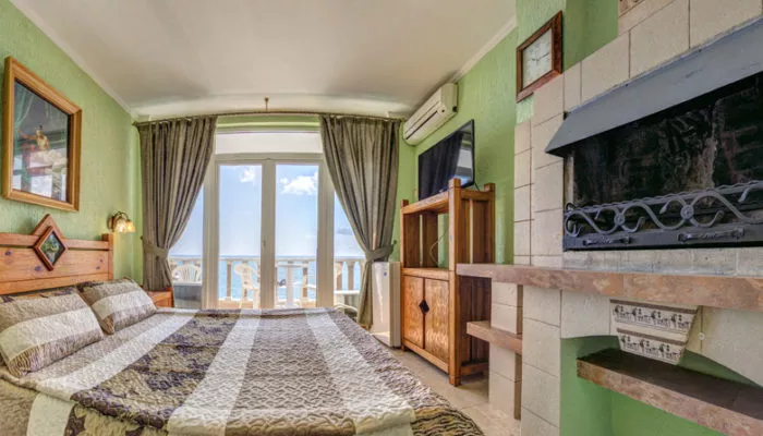 №5А «КАМИННАЯ» — ПОЛУЛЮКС. Мини-отель "Рубензон". Утёс