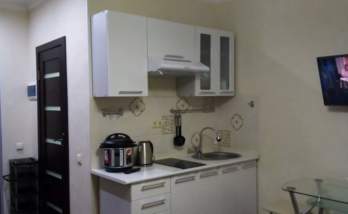 Семейный номер с кухней и видом на море и горы Ай-Петри. Отель Апарт отель "Дуэт". Ялта