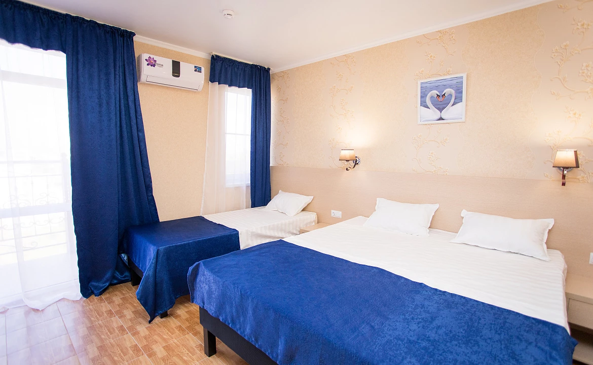 3-х местный «Стандарт» . Отель "Alfa Summer". Анапа