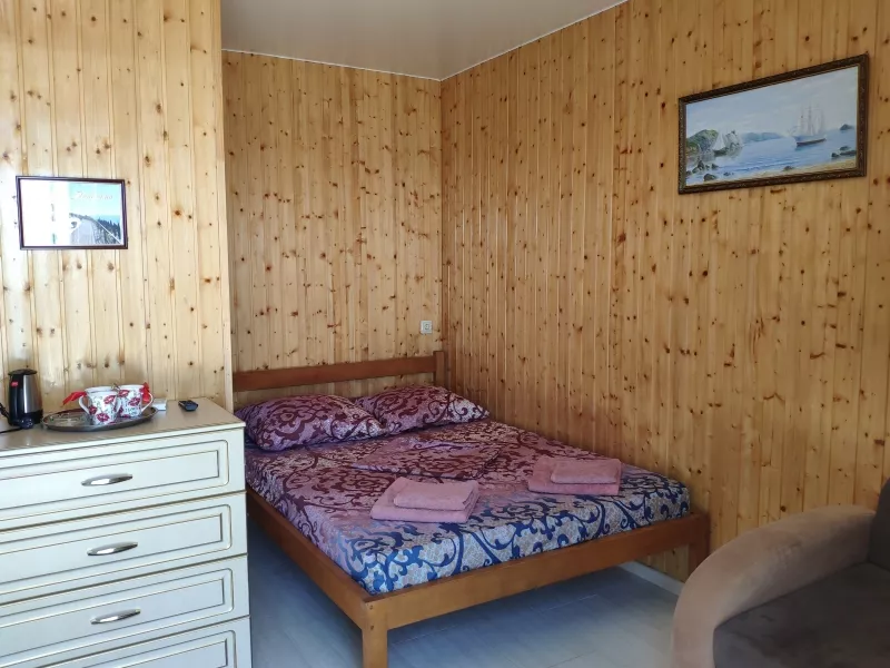 Делюкс, 3-х местный, однокомнатный. Гостевой дом Панорама. Малореченское