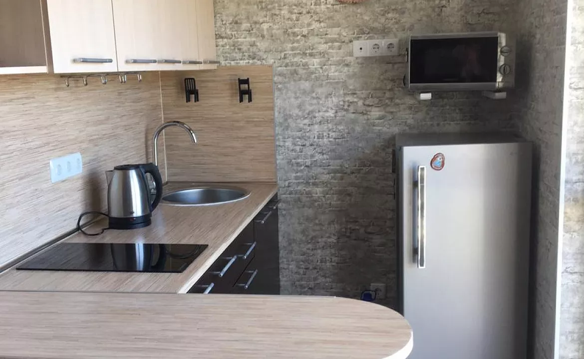 Семейный номер с кухней и видом на море и горы Ай-Петри. Отель Апарт отель "Дуэт". Ялта