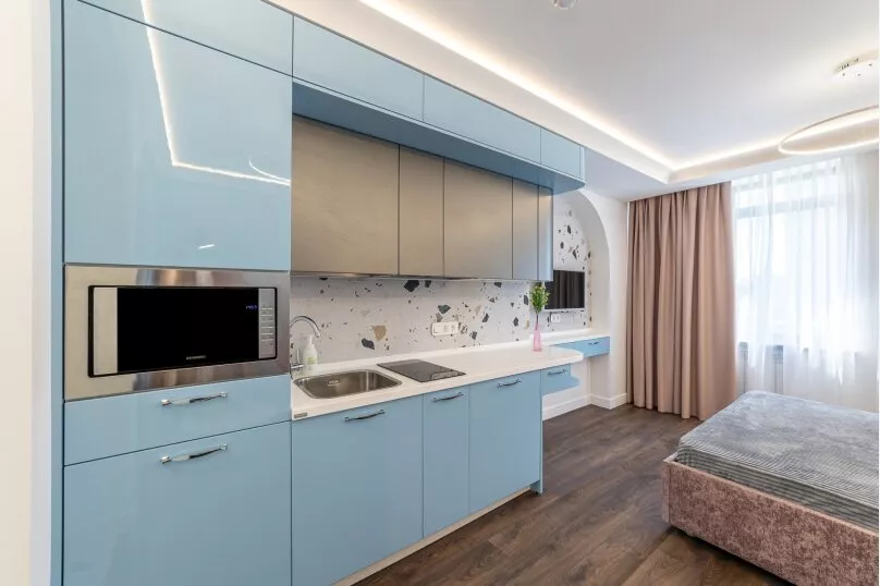 Апартаменты-студия. Квартира в многоквартирном доме Апартаменты ЖК «Красная площадь». Сочи