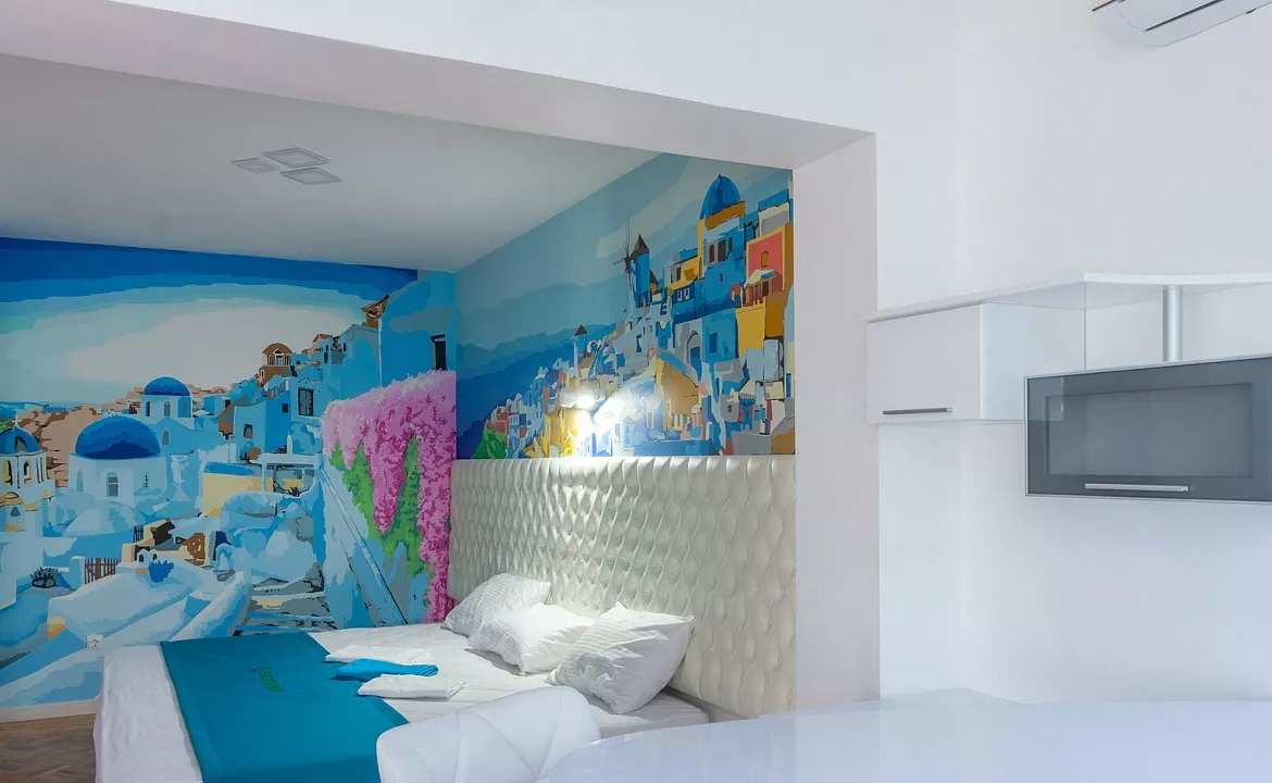 САНТОРИНИ. Отель Эко-отель "Дискавери". Курорты Ялты