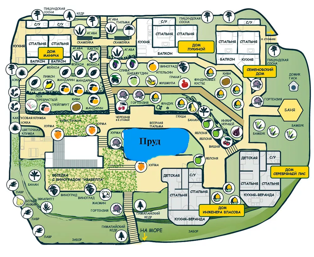 . База отдыха "Сосновый Бор". Чемитоквадже