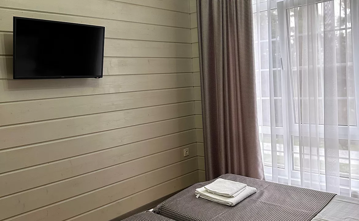 Номер с раздельными кроватями . Гостиница Гагра. Гагра