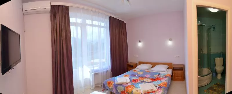 1-комнатный 2-местный с балконом  1-комнатный 2-местный с балконом