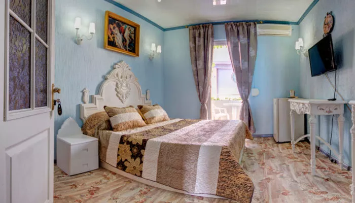 №4Б «БЕЛОЕ БАРОККО» — ЭКОНОМ. Мини-отель "Рубензон". Утёс