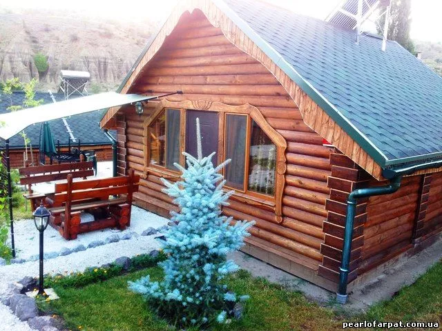 Одноэтажный деревянный коттедж категории 