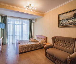 Студия (вид на море). Hotel & Osteophaty center "Lotus". 