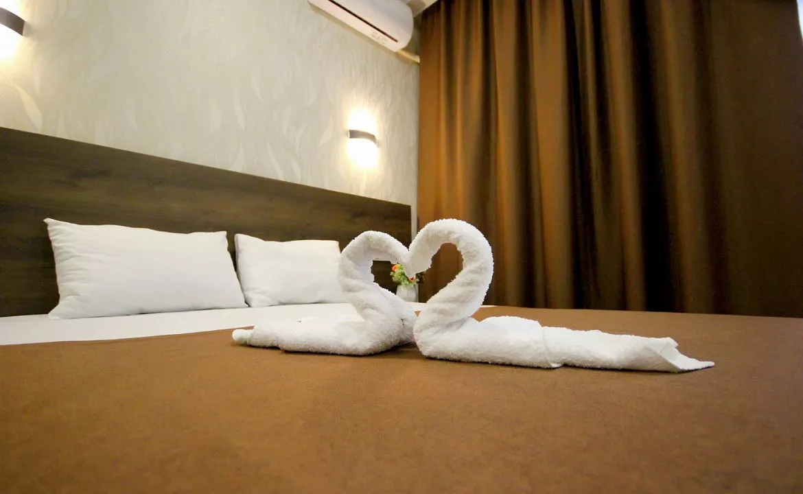 Однокомнатный комфорт с балконом. Отель "Palma Soneta" . Верхнее Джемете Однокомнатный комфорт с балконом. Отель "Palma Soneta" . Верхнее Джемете