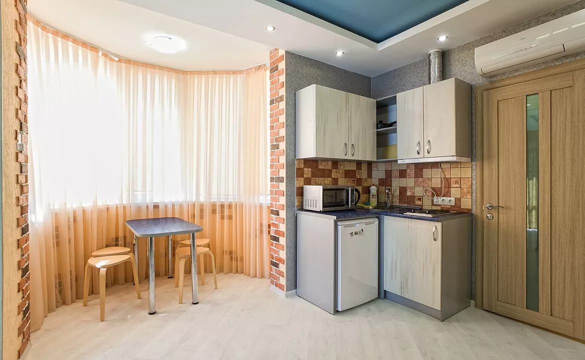 Квартира-студио №7. Квартира в многоквартирном доме Видовые апартаменты в Мисхоре. Кореиз Квартира-студио №7. Квартира в многоквартирном доме Видовые апартаменты в Мисхоре. Кореиз