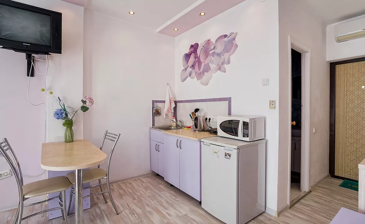 Квартира-студио №20. Квартира в многоквартирном доме Видовые апартаменты в Мисхоре. Кореиз Квартира-студио №20. Квартира в многоквартирном доме Видовые апартаменты в Мисхоре. Кореиз