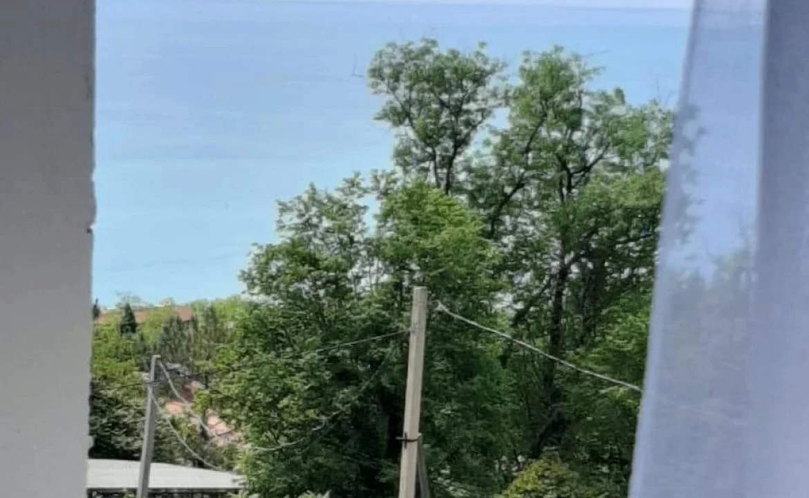 Двухместный номер люкс, от 1 до 2 гостей, двуспальная кровать, балкон, вид на море. Гостевой дом "Горная лаванда". Лазаревское