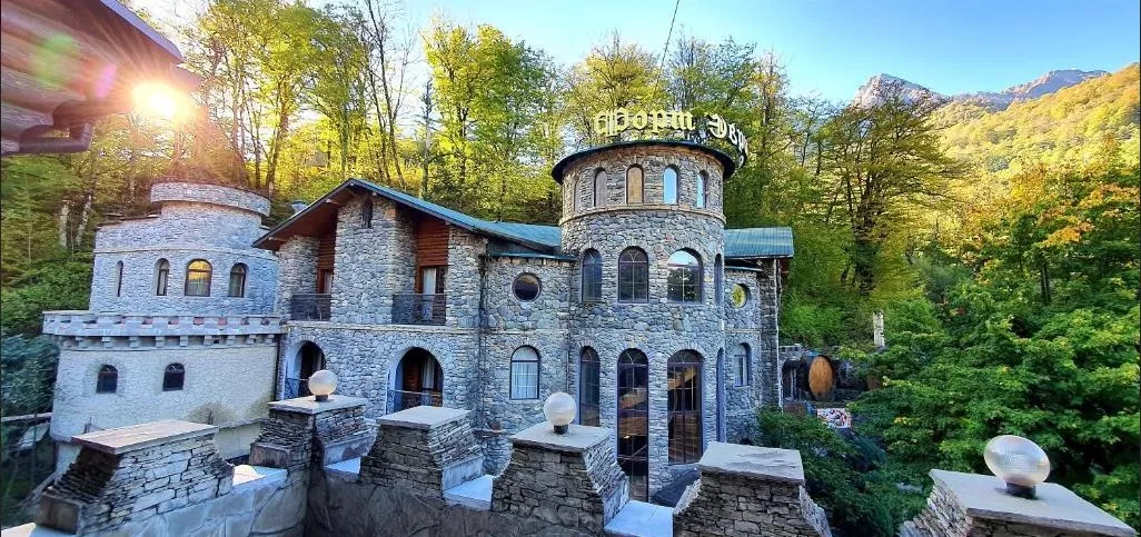 . Отель Отель Форт Эврика. Красная Поляна