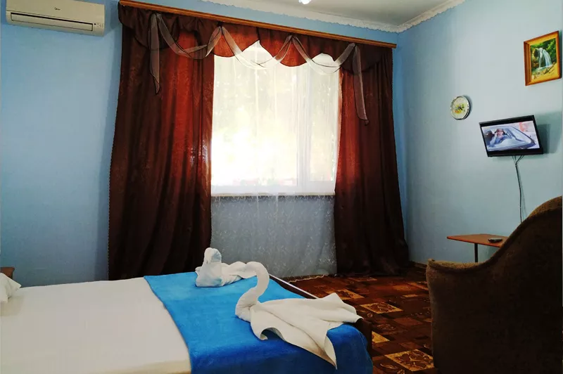 Однокомнатный номер люкс без балкона. Гостевой дом "Ирина" - Приветное. Приветное