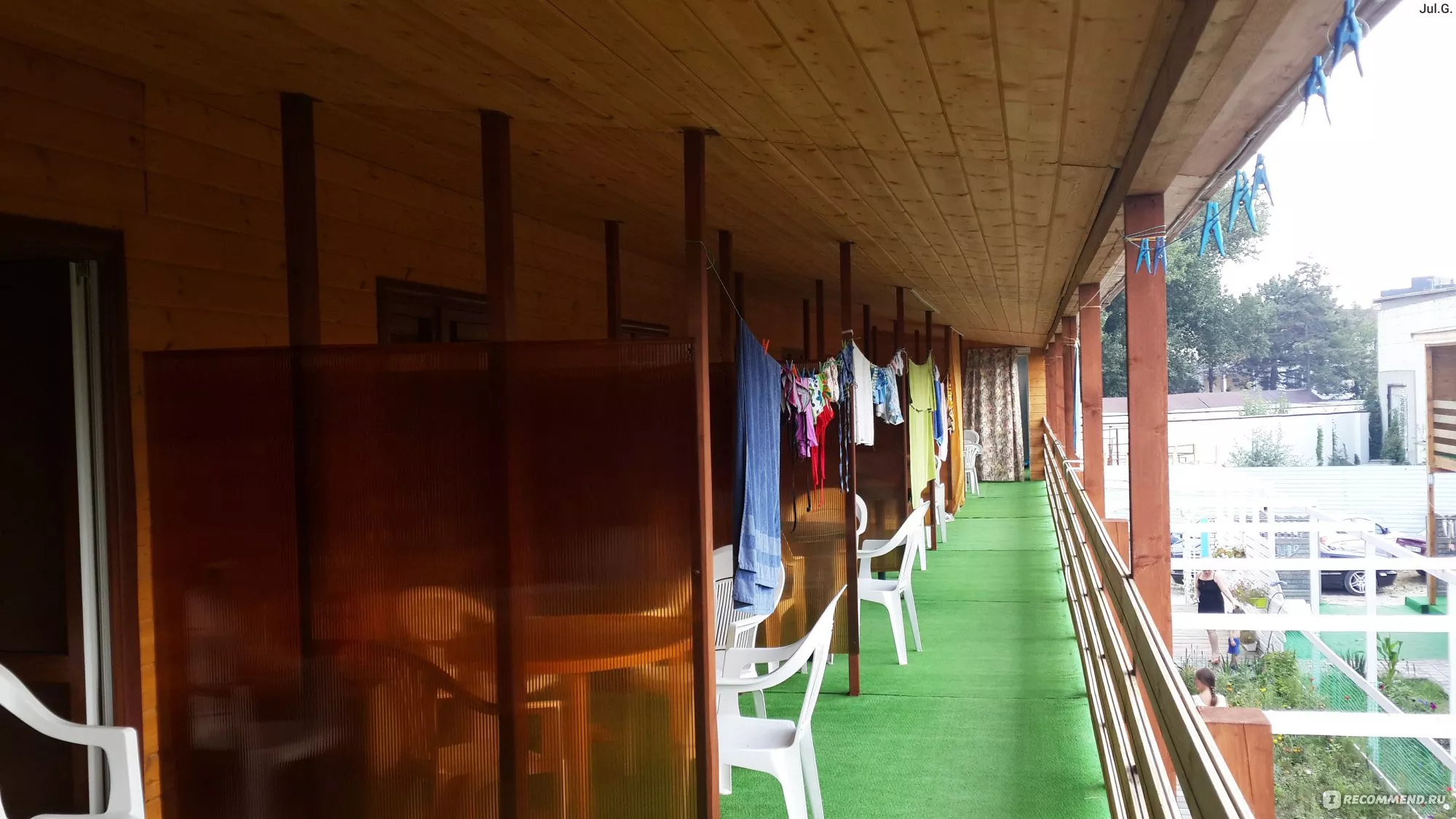 . Гостиница "Санторини" . Нижнее Джемете