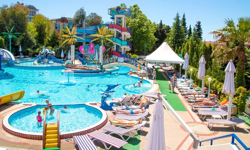 . Санаторий Октябрьский. Сочи