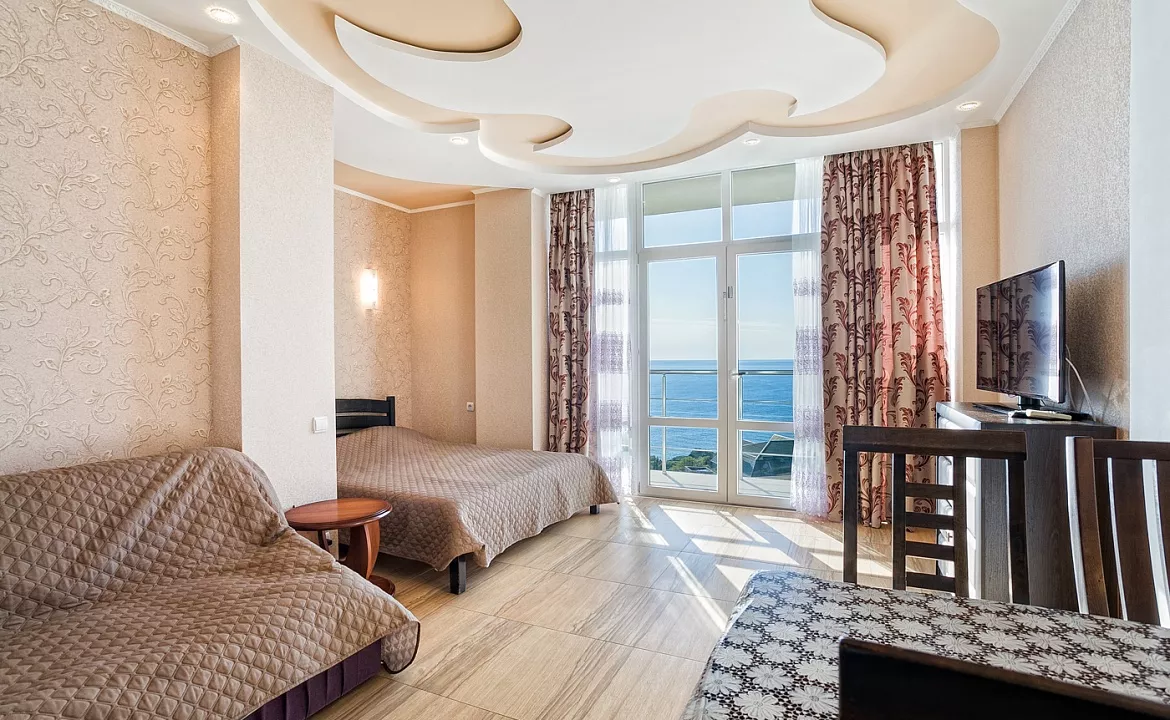 Квартира-студио №28. Квартира в многоквартирном доме Видовые апартаменты в Мисхоре. Кореиз Квартира-студио №28. Квартира в многоквартирном доме Видовые апартаменты в Мисхоре. Кореиз