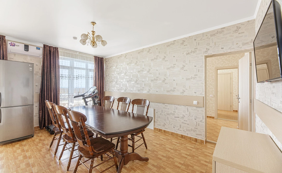 Апартаменты «Люкс» с видом на море. Отель "Alfa Summer". Анапа