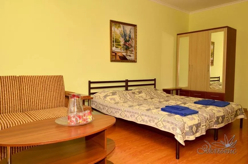 2-3-местный номер с балконом. Гостевой дом «Эдельвейс». Коктебель