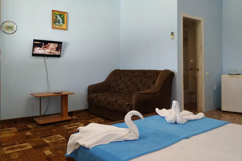 Однокомнатный номер люкс без балкона. Гостевой дом "Ирина" - Приветное. Приветное