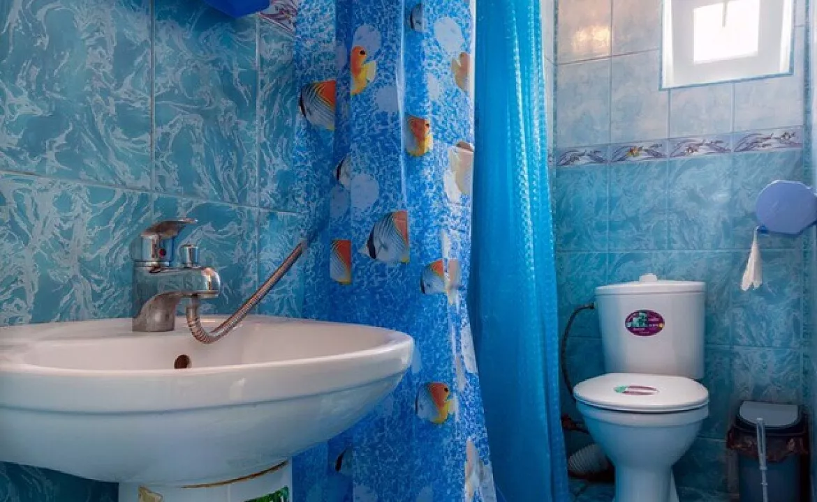 2-х местный номер «стандарт» с двуспальной кроватью. Гостевой дом "Виолетта". Сочи