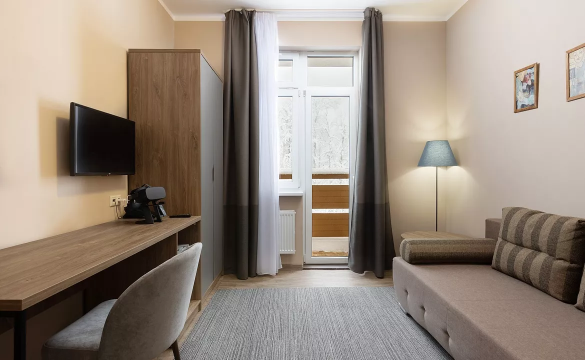 2-комнатный семейный номер. Отель "28". Красная Поляна