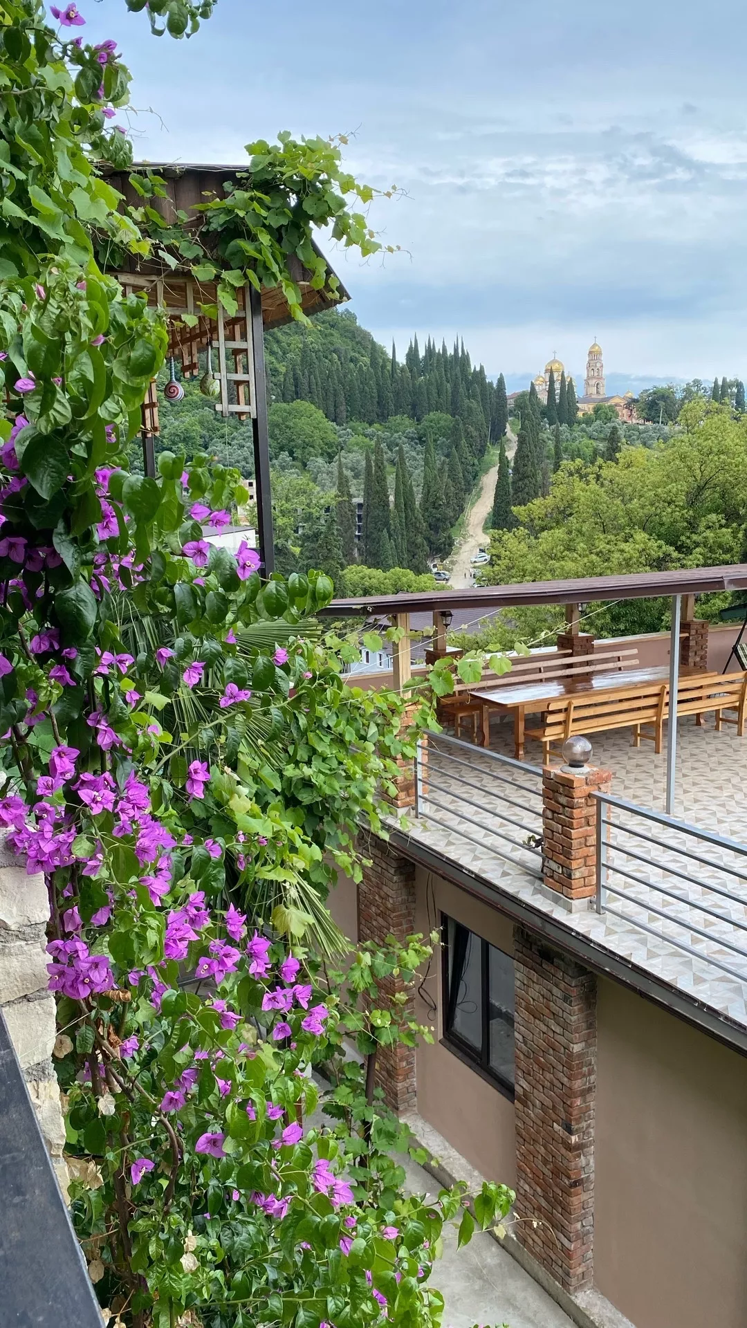 . Гостевой дом Эль Платано. Новый Афон