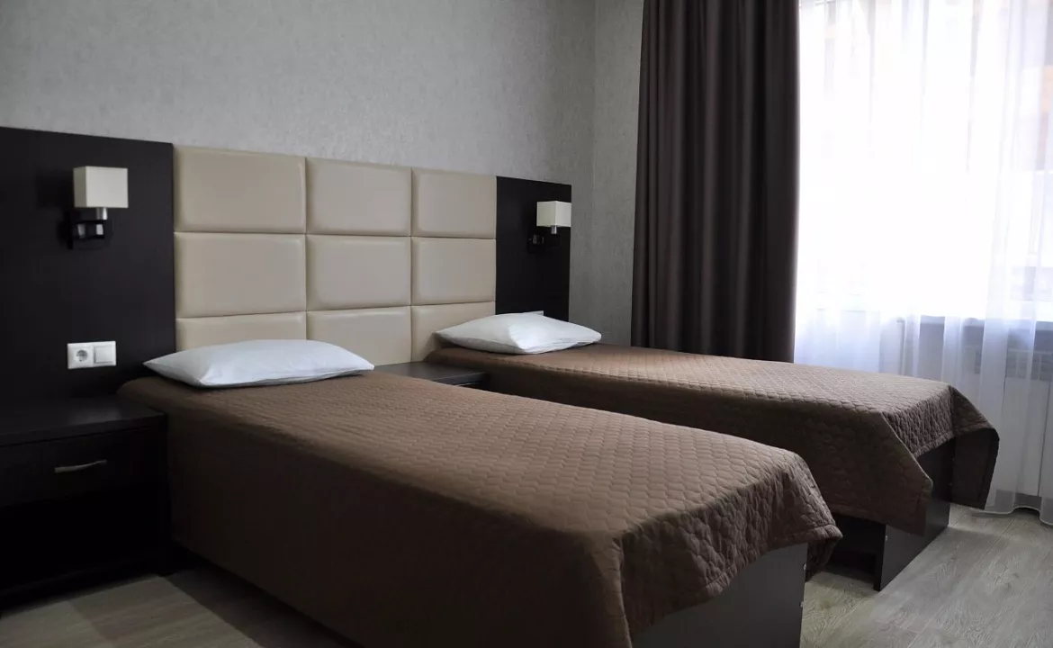 Стандартный двухместный номер. Отель BLUE MARINE HOTEL. Адлер