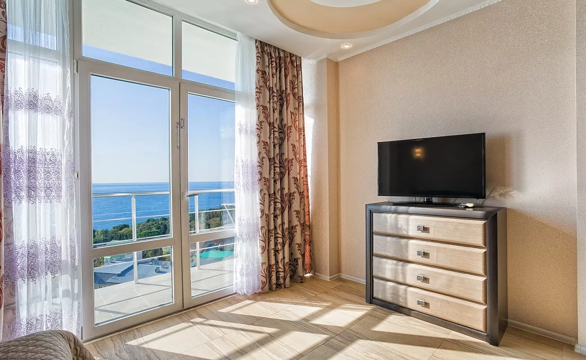 Квартира-студио №28. Квартира в многоквартирном доме Видовые апартаменты в Мисхоре. Кореиз Квартира-студио №28. Квартира в многоквартирном доме Видовые апартаменты в Мисхоре. Кореиз