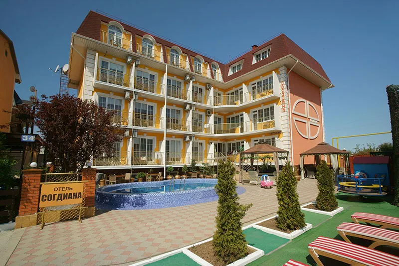 . Коттедж "Согдиана". Саки