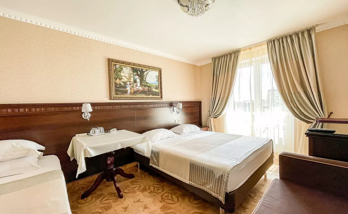 Полулюкс 4-х местный (с балконом). Anzhelina Family Hotel. Витязево