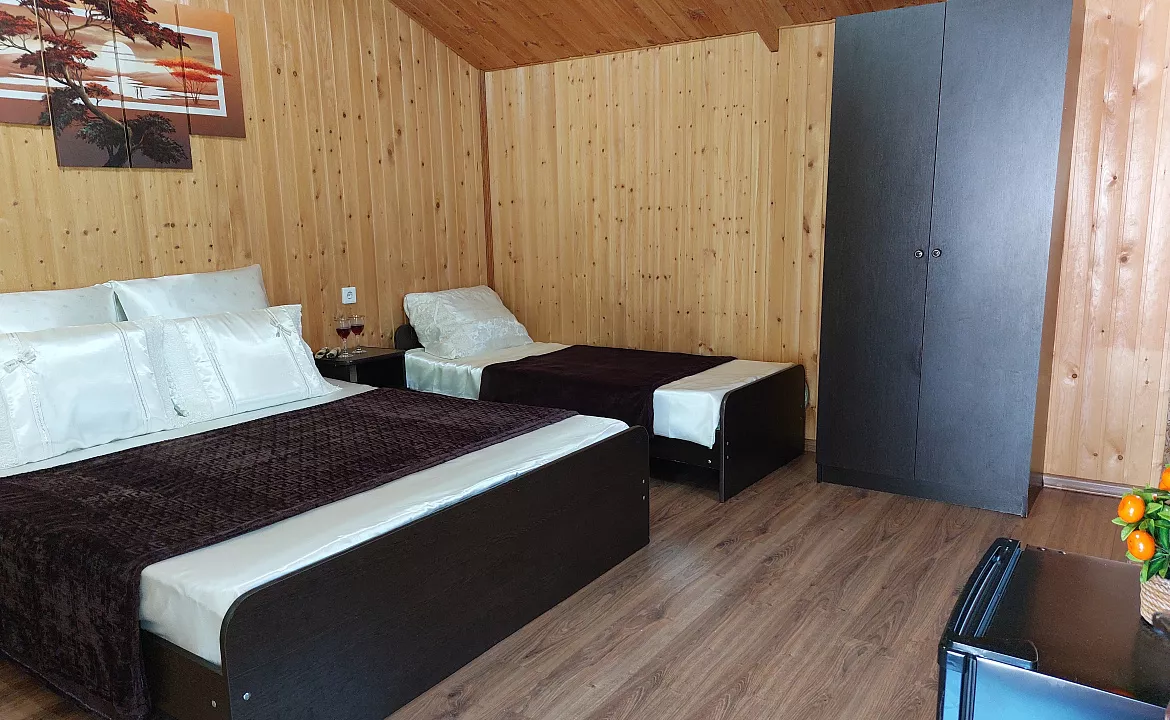 отдельный домик. Гостевой дом КАМЕЛИЯ. Пицунда