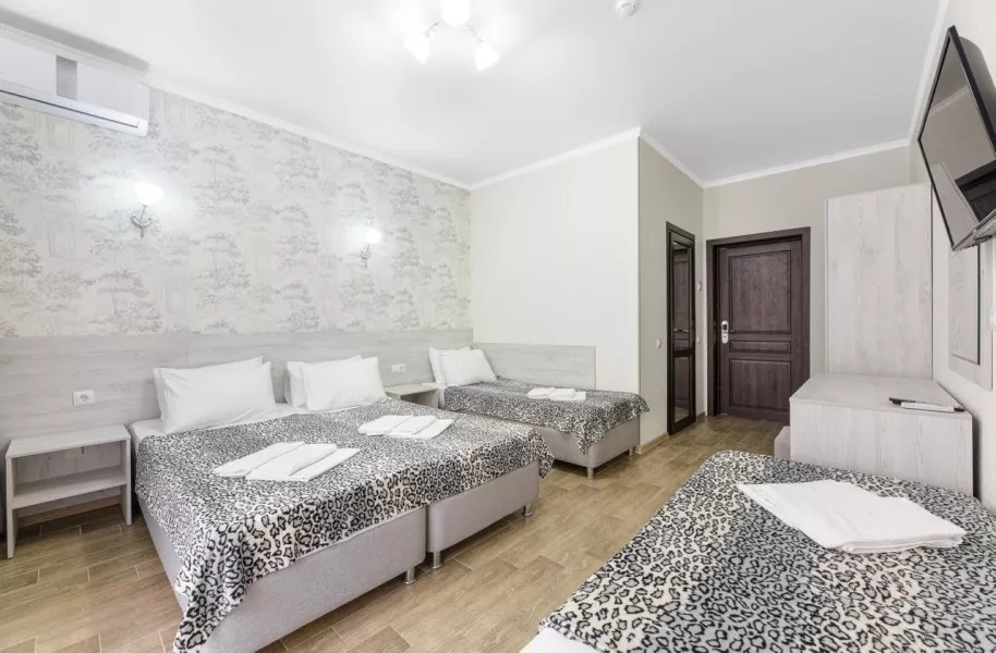 4-х местный комфорт с балконом. Отель White Hotel. Витязево