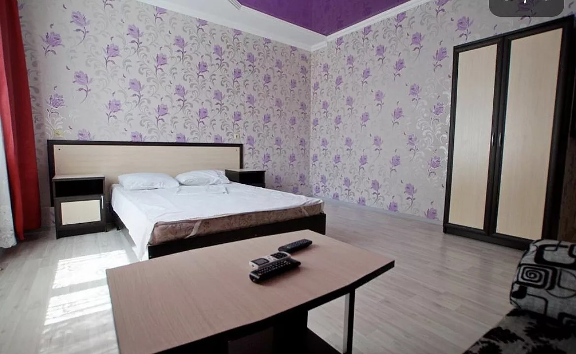 Стандартный двухместный номер с двухспальной кроватью, от 1 до 3 гостей, двуспальная кровать. Мини-отель Моника. Анапа Стандартный двухместный номер с двухспальной кроватью, от 1 до 3 гостей, двуспальная кровать. Мини-отель Моника. Анапа