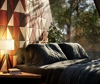 Панорамные номера. Отель "PineRiver". 