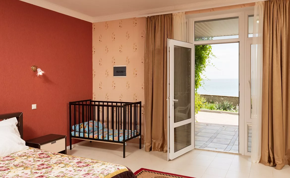 Апартаменты однокомнатные (вид на море). Эллинги "KATRIN". Орджоникидзе