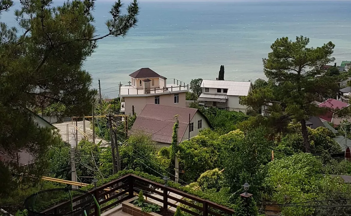 Студия с балконом и видом на море. Уютные студии на Ландышевой. Сочи