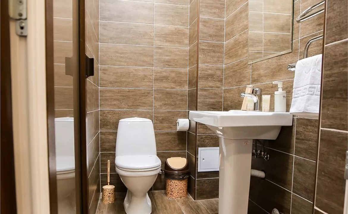 2-х местный номер с балконом. Апарт-отель «Близнецы». Адлер