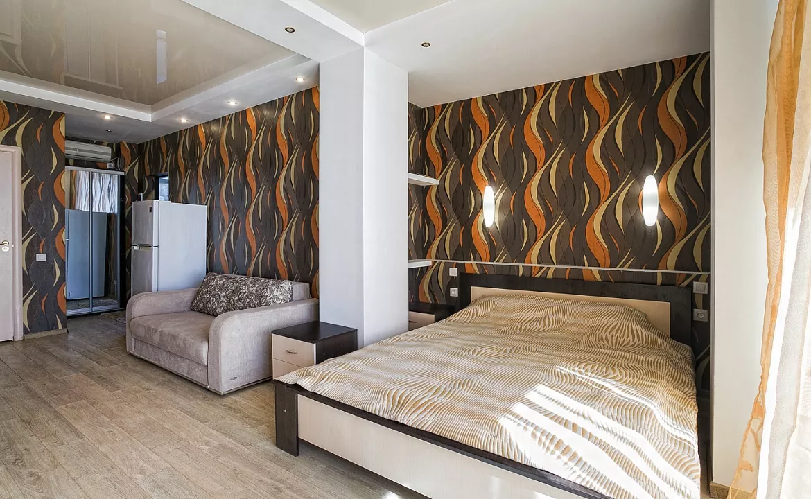 Квартира-студио №4. Квартира в многоквартирном доме Видовые апартаменты в Мисхоре. Кореиз Квартира-студио №4. Квартира в многоквартирном доме Видовые апартаменты в Мисхоре. Кореиз