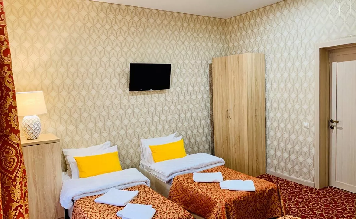 Стандарт 4х-местный с террасой. Отель Премьер. Геленджик