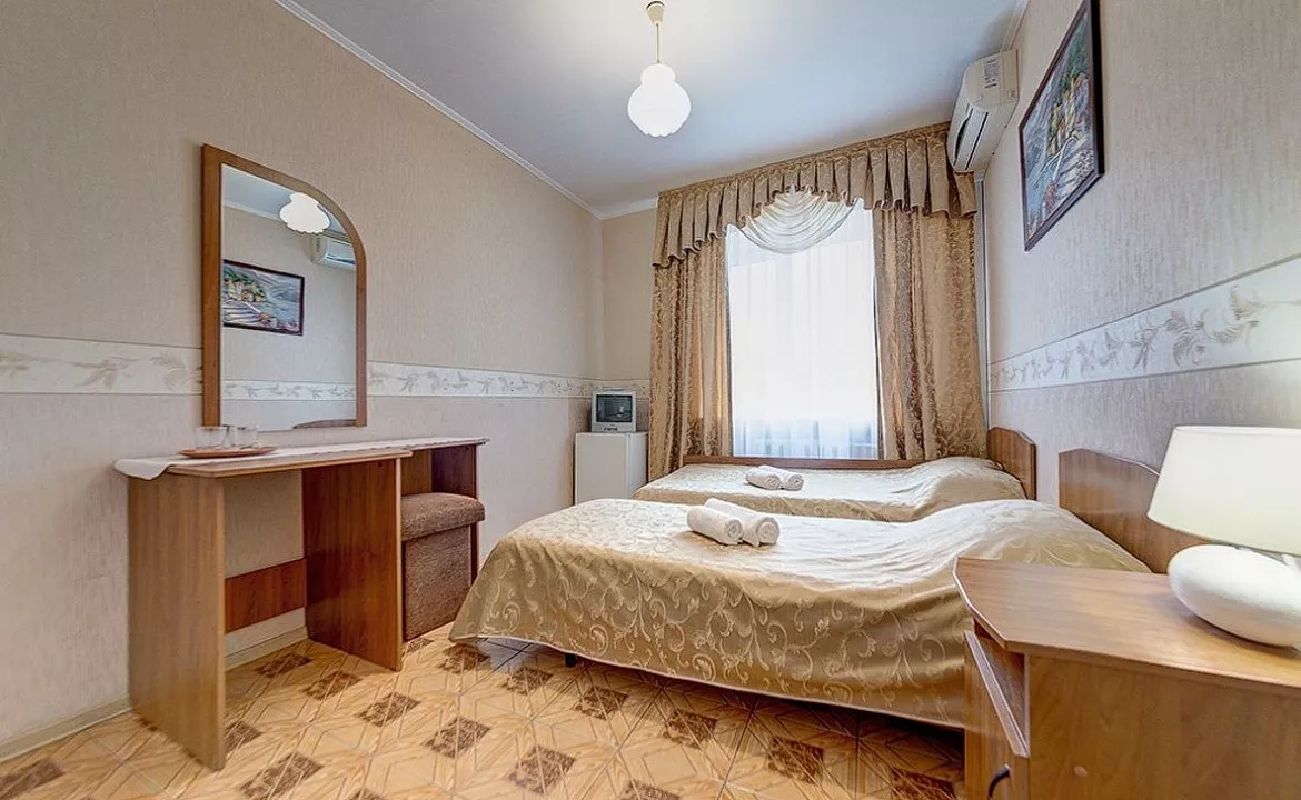 1-й корпус, 1-комнатный «Стандарт». Гостиница «Павел». Анапа